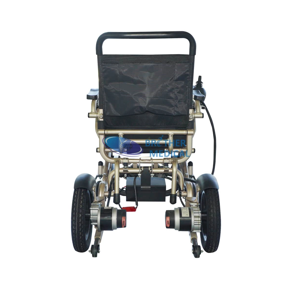 Fauteuil roulant électrique en aluminium léger avec batterie au lithium