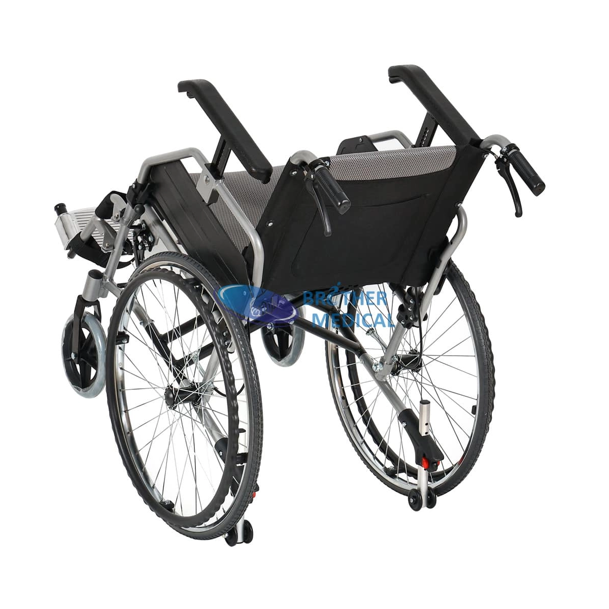 Fauteuil roulant à hauteur multifonctionnelle en aluminium