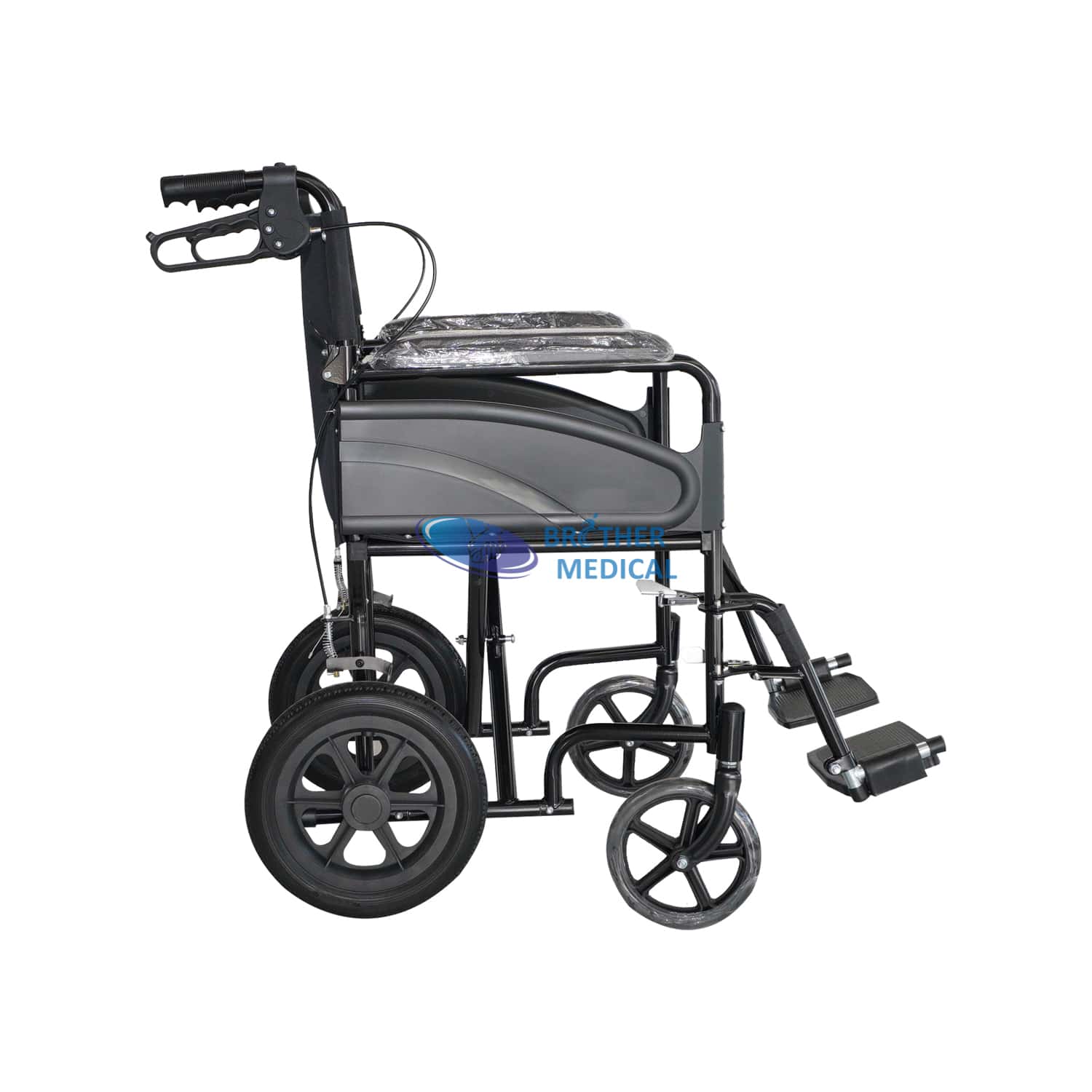 Chauffeur de transport en aluminium confortable pour handicapé