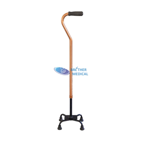 Cane quadriclé réglable pour la stabilité