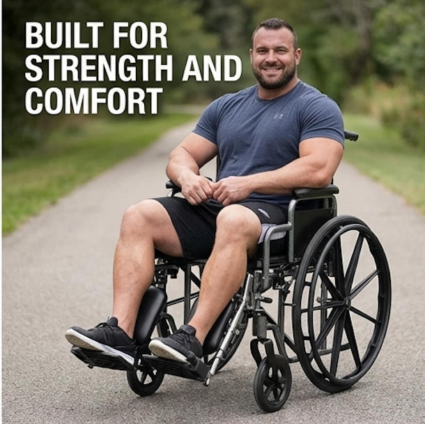 Quel poids un fauteuil roulant robuste peut-il supporter ? Les fauteuils roulants bariatriques robustes de Brother Medical