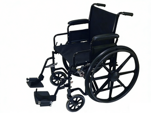 Fauteuil roulant manuel de tricycle d'hôpital bariatrique
