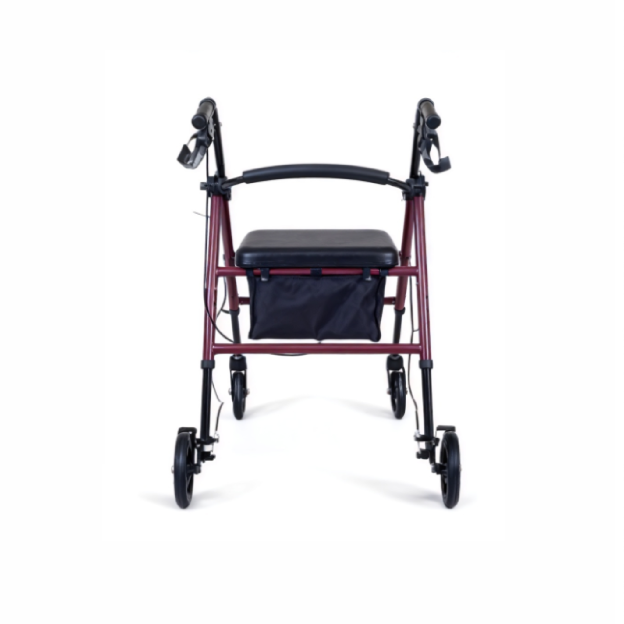 Rollator en aluminium droit portable extérieur
