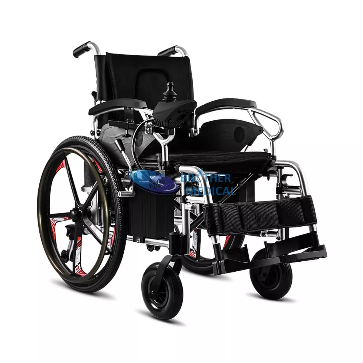 Fauteuil roulant électrique en aluminium pour les jeunes adultes