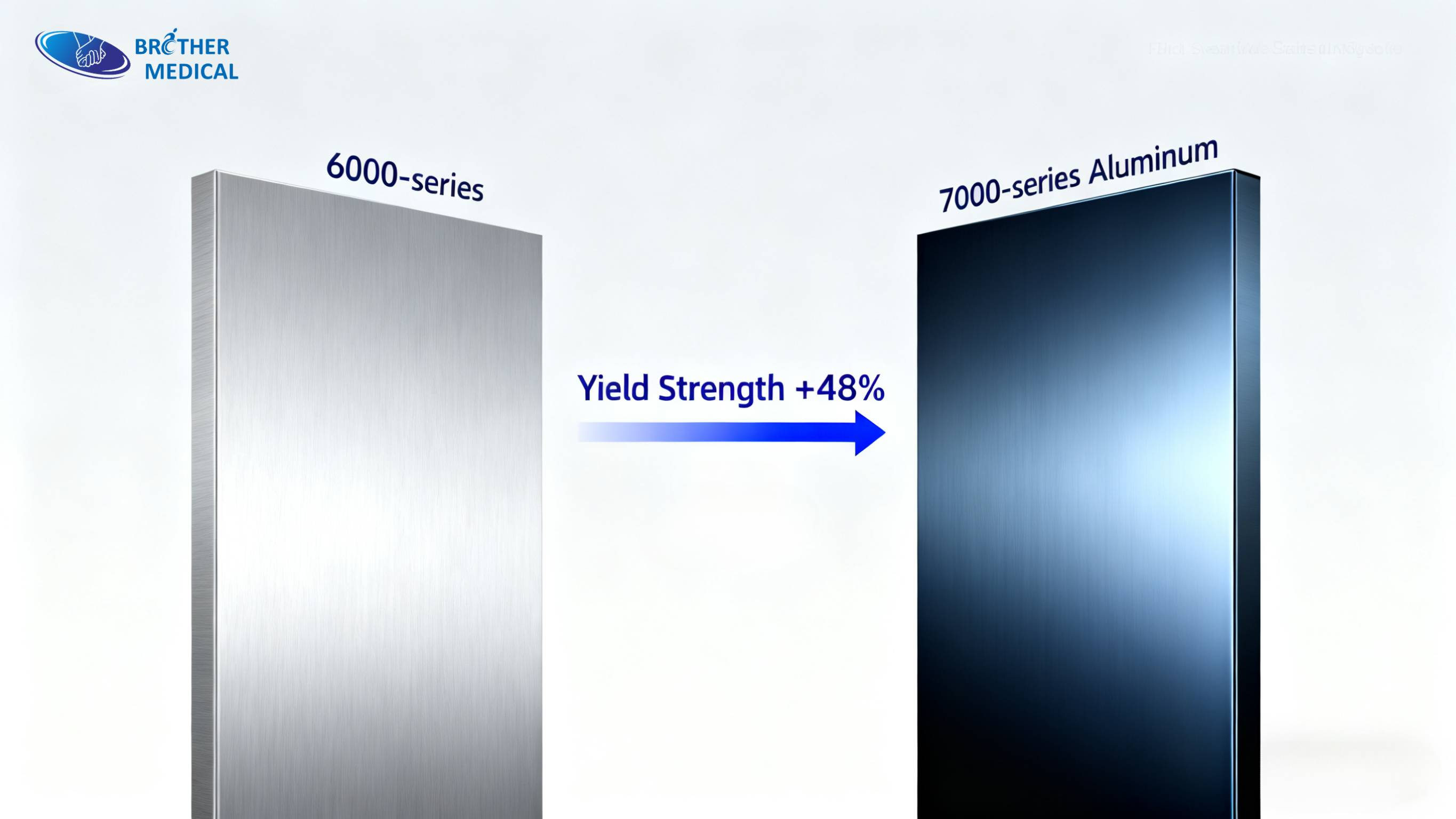 Mat&eacute;riau du fauteuil roulant S&eacute;rie 6000 VS Aluminium s&eacute;rie 7000