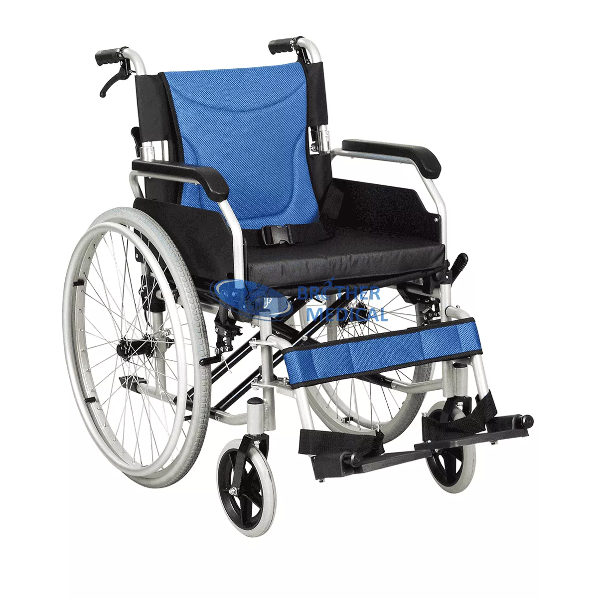 Transporter des fauteuils roulants en aluminium mobile