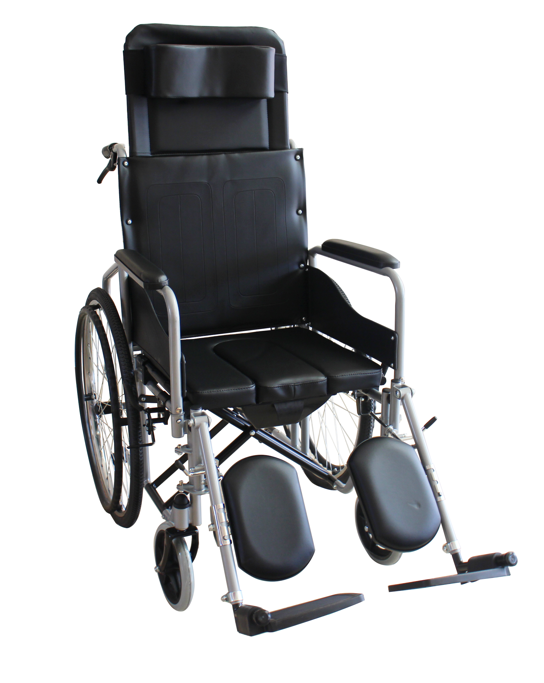 Transfert de fauteuil roulant avec Commode