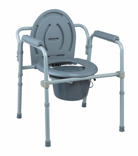 Chaise de commode de grande taille confortable portable confortable