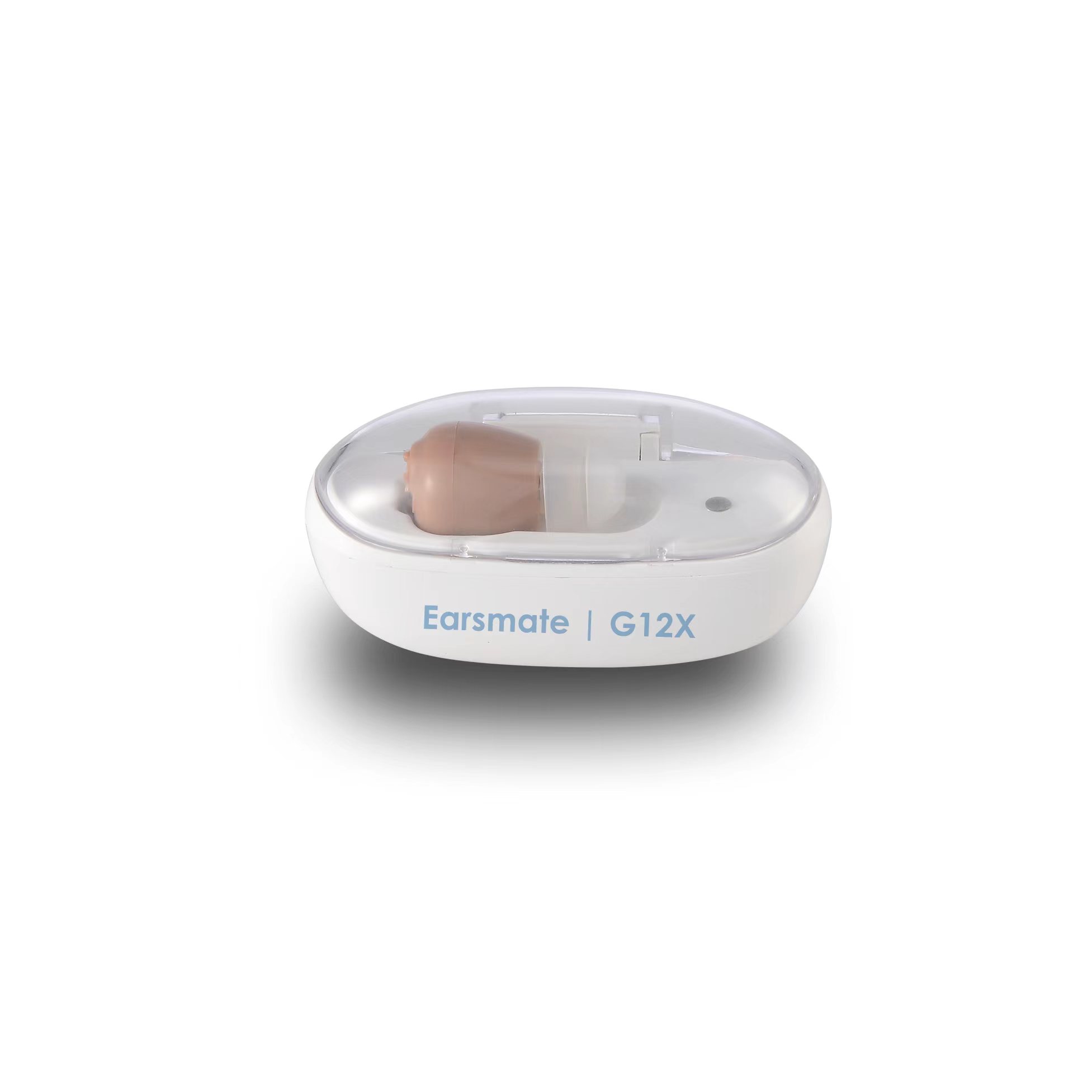 Aide auditive rechargeable de la surdité de l'oreille sur la tête
