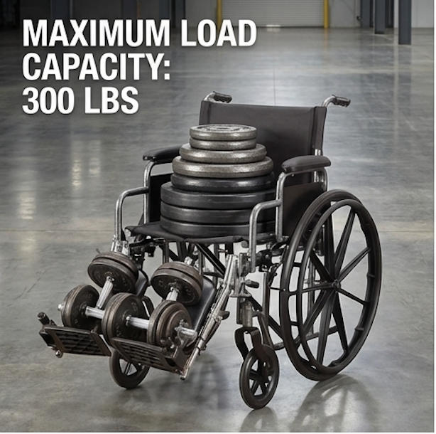 Fauteuil roulant bariatrique Poids maximum de l'utilisateur 300 &agrave; 700 lb (136 &agrave; 317 kg) Brother Medical