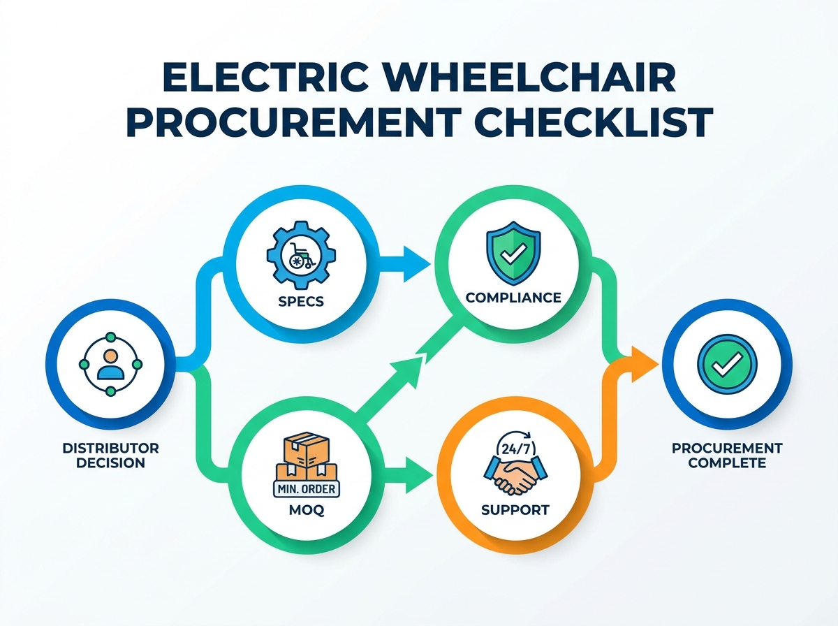 Processus d’achat et d’inspection des fauteuils roulants électriques