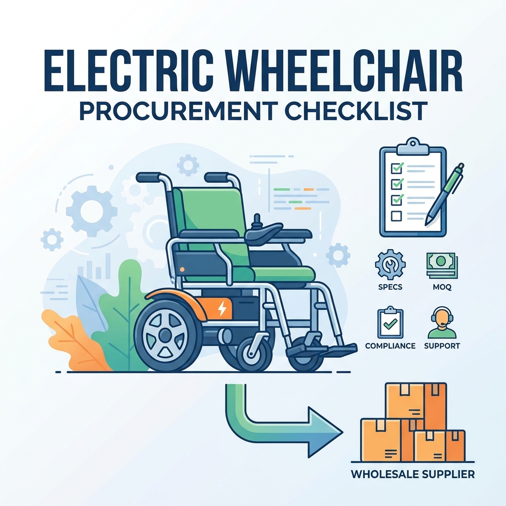 Liste de contrôle pour l'achat de fauteuils roulants électriques pour les distributeurs